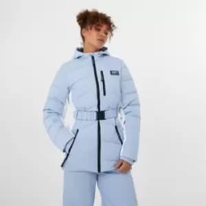 Image of Jack Wills Hooded Puffer Ski Jacket - Blue