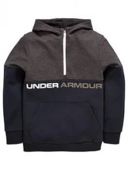 Image of Urban Armor Gear Boys Double Knit 12 Zip Hoodie Black Size 11 12 Years