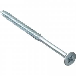 Image of Forgefix Multi Purpose Zinc Plated Screws 5mm 80mm Pack of 8