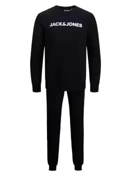 Image of JACK & JONES Joggers And Sweatshirt Loungewear Men Black
