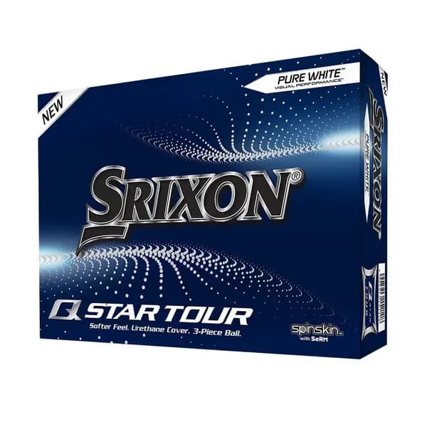Image of Srixon Q-Star Tour (4) White Golf Balls (Dozen)