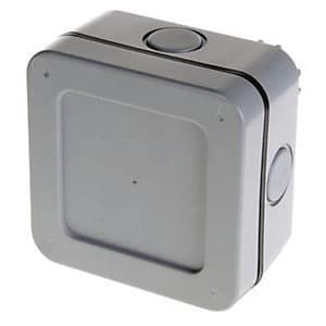 Image of Masterplug Exterior 5 Way Terminal Junction Box - Grey 100mm