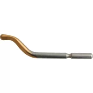Image of E100 TiN Hand Deburring Blade Steel/Aluminium