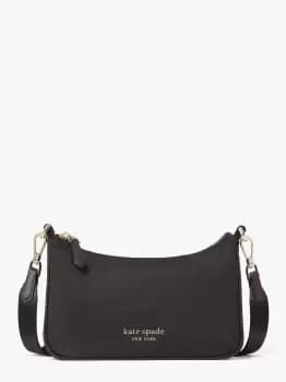 Image of The Little Better Sam Nylon Small Crossbody - Black - One Size