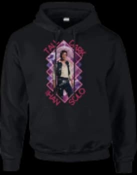 Image of Star Wars Han Solo Tall Dark Pullover Hoodie - Black