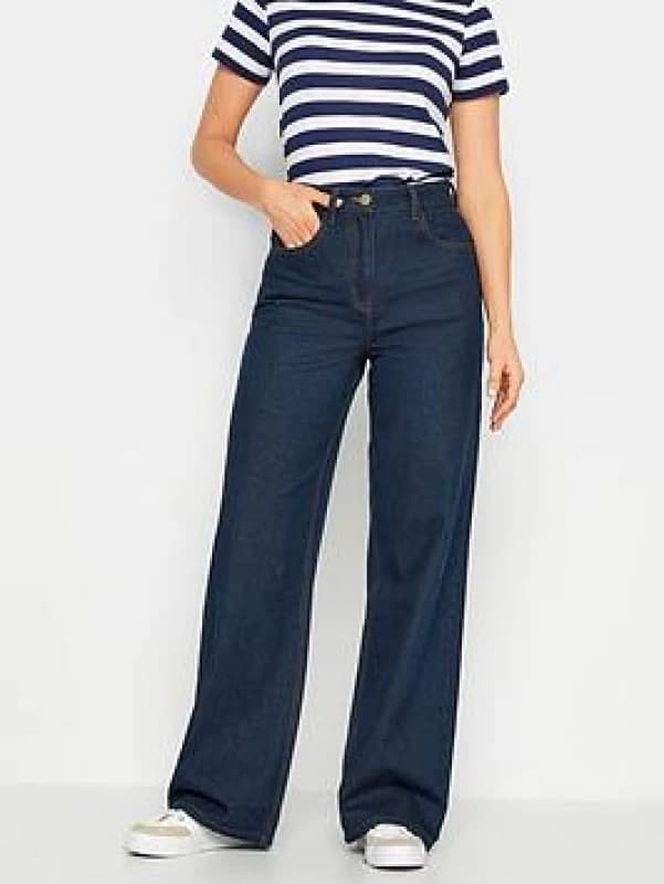 Image of Long Tall Sally Tall Wide Leg Jeans Indigo female