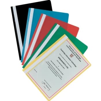 Image of Project/Report Folder Black (Pack-25) - Offis