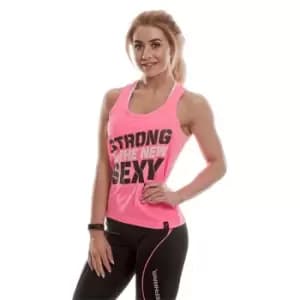 Image of Musclepharm Printed Vest Ladies - Pink
