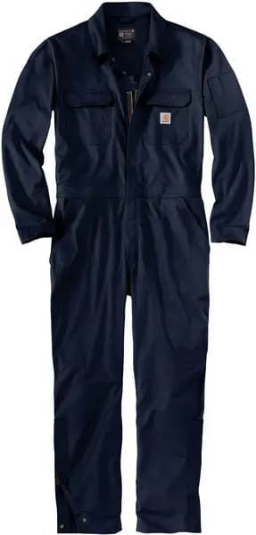 Image of Carhartt Rugged Flex Canvas Overall, blue, Size L