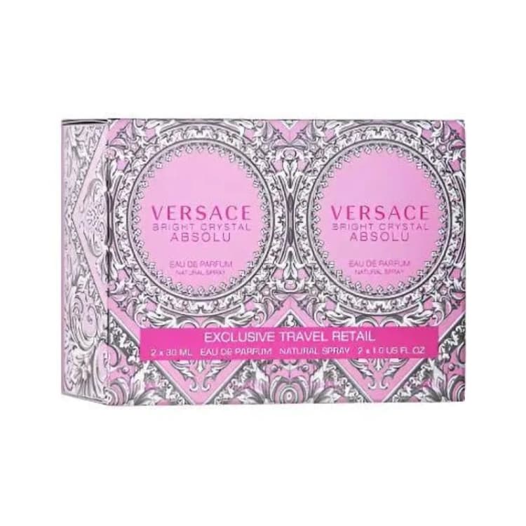 Image of Versace Bright Crystal Absolu Duo Eau de Parfum 30ml x 2