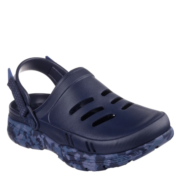 Image of Skechers Creston Ultra - Plateau Slip On Trainers Mens Navy male 6 (39.5)