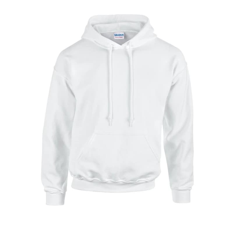 Image of Gildan Heavy Blend Hoodie White male