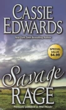 Image of Savage Rage by Cassie Edwards Paperback