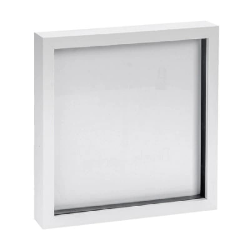 Image of Nicola Spring 3D Box Photo Frame - 20 X 20" - White