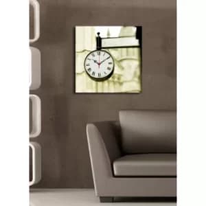 Image of 4545CS-40 Multicolor Decorative Canvas Wall Clock