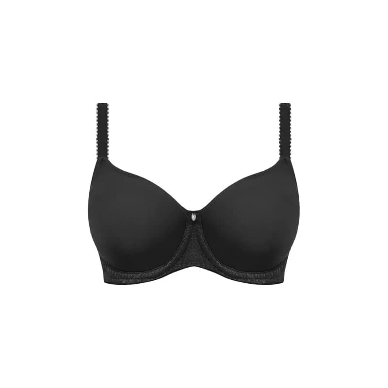 Image of Fantasie Womens underwired molded bra Fantasie Envisage Spacer Noir Female 80E