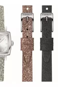 Image of Ladies Tissot Lovely Square Gift Set Watch T0581091703602