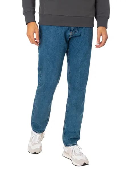 Image of Calvin Klein Jeans Authentic Straight Jeans Denim Medium 34W x 32L
