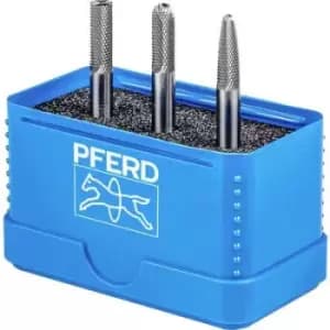 Image of Pferd Tungsten Carbide Small High-performance Burr Set Micro Burr Diameter 6mm 3