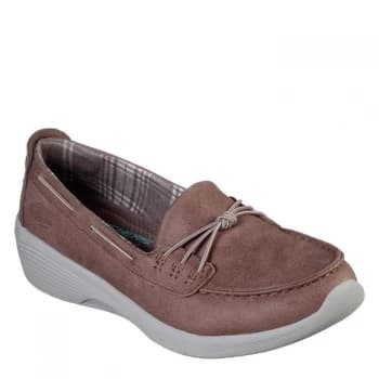 Image of Skechers Arya Womens Slip On Shoes - Brown