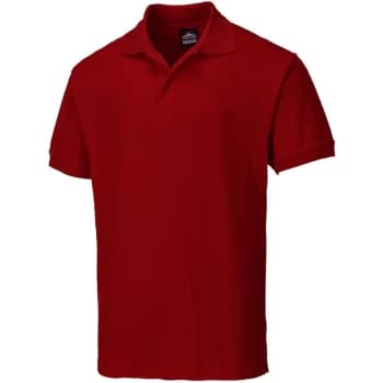 Image of Portwest - B210 - Maroon Sz 3XL Naples Polo Shirt Workwear Corporate Wear