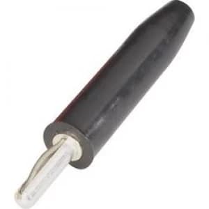 Image of Straight blade plug Plug straight Pin diameter 2mm Black Schn