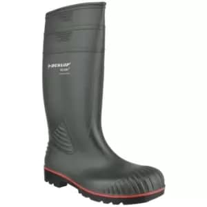 Image of Dunlop Mens Acifort Heavy Duty Full Safety Wellies (7 UK) (Green) - Green