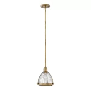 Image of Hinkley Elroy 1 Light Pendant Heritage Brass