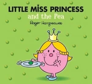 Image of Little Miss Princess and the Pea by Roger Hargreaves Book