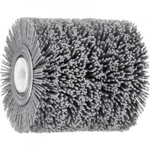 Image of PFERD 43509005 Rotating brush for Satiniermaschinen, ungezopft WBU 100100/19.1 SiC 80 1.27 Diameter 100 mm
