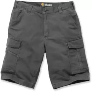 Image of Carhartt Mens Rigby Rugged Flex Durable Cargo Work Shorts Waist 31 (79cm)