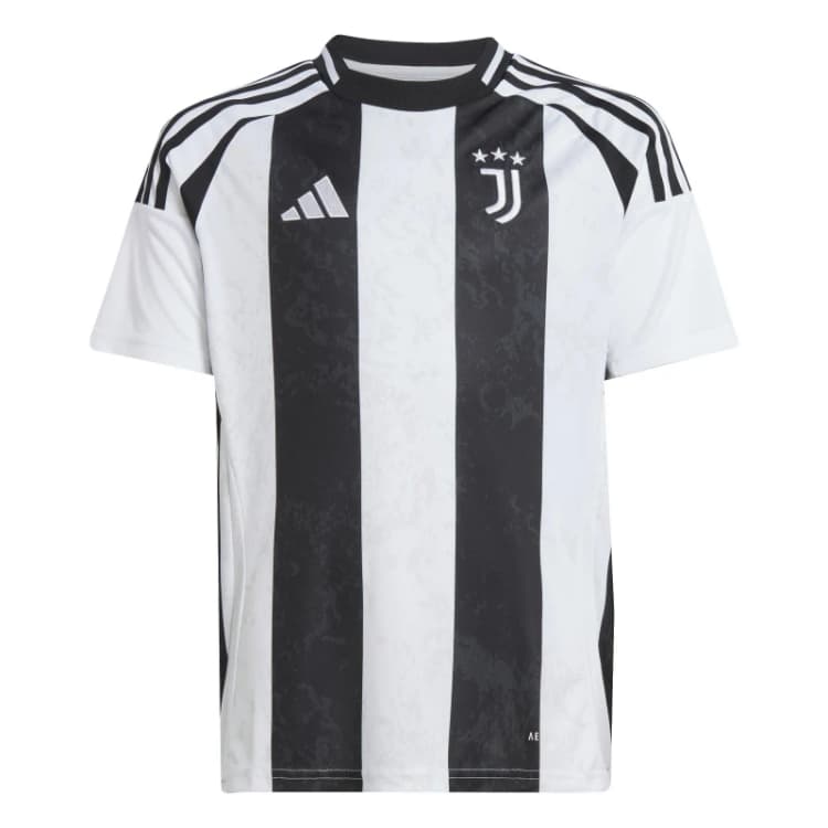 Image of adidas Juventus Home Shirt 2024 2025 Juniors Domestic Replica Shirts 7-8 Years White 36822901175