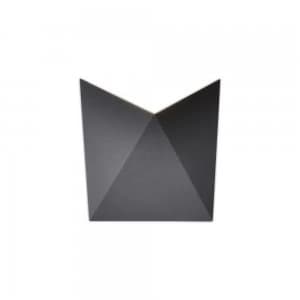 Image of Flush Wall Lamp, 8W LED, 3000K, 750lm, IP54, Anthracite