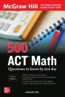 Image of 500 ACT Math Questions to Know by Test Day, Third Edition