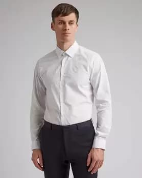 Image of Ted Baker Floral Jacquard Slim Fit Shirt