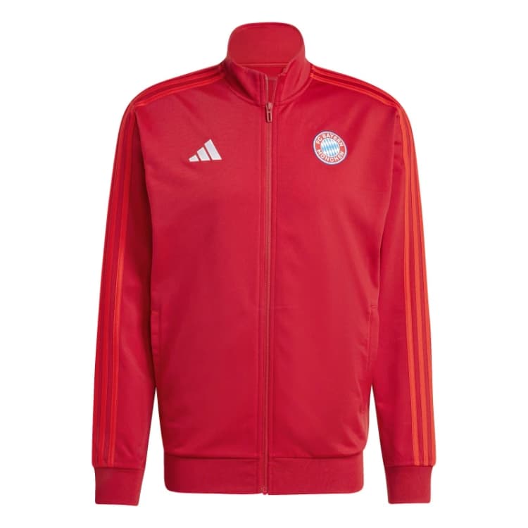 Image of adidas FC Bayern Munich DNA Track Top 2024 2025 Adults Red male XL