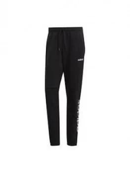 Image of adidas Camo Linear Pants - Black, Size L, Men