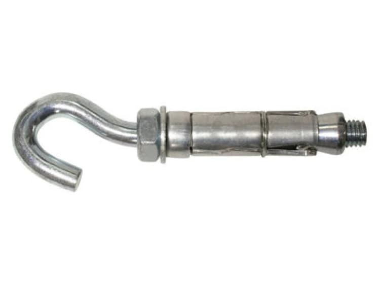 Image of Masonmate 0865H6 Hook Bolt Shield Anchor M6 50 Mamsahm6