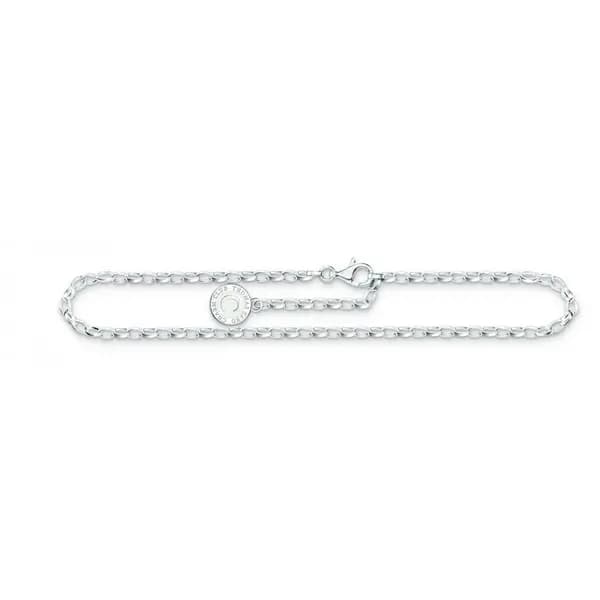 Image of Thomas Sabo Charm Club Charmista Charmista Silver Cold Enamel Anklet X