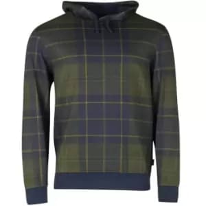 Image of Barbour Mens Syston Popover Hoodie Olive XL