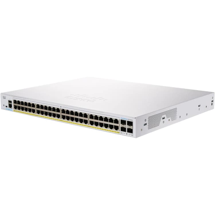 Image of Cisco CBS250-48P-4XEU-RF network switch Managed L3 Gigabit Ethernet (1