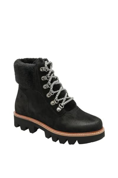 Image of 'Ventry' Suede Zip-Up Ankle Boots