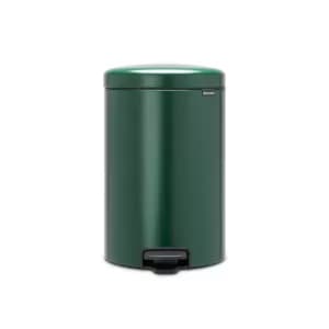 Image of Newlcon Pine Green 20 Litre Pedal Bin Green