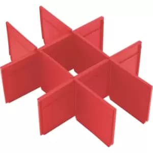 Image of Milwaukee Dividers For Packout 2 Drawer Tool Box Pack of 8