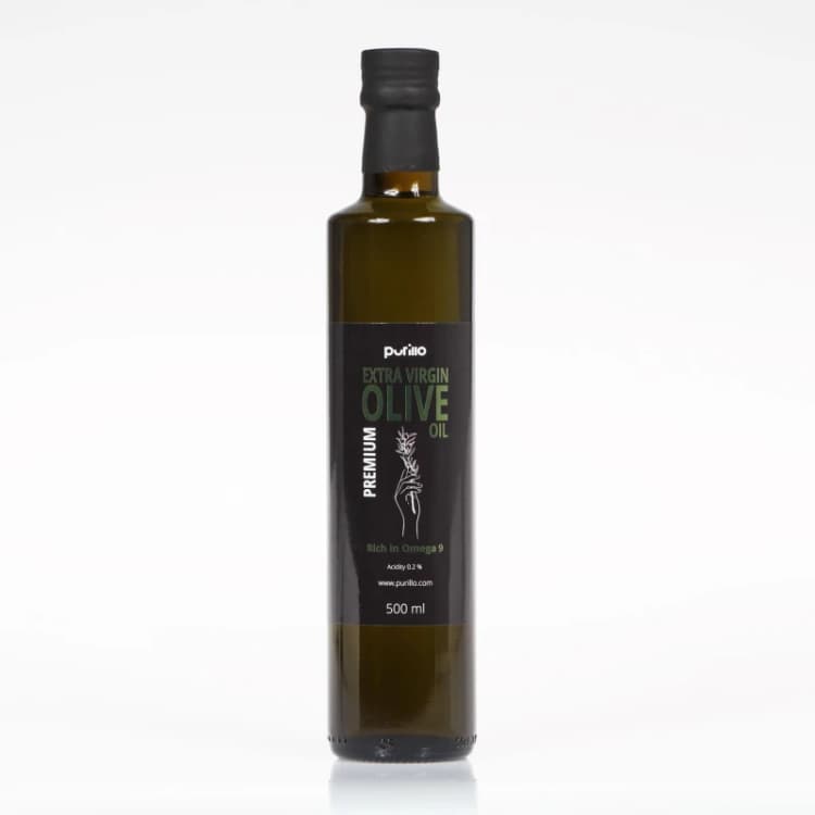 Image of Purillo Extra Virgin Premium Olive oil 500 ml Dark Olive unisex
