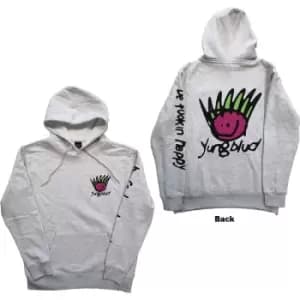 Image of Yungblud - Face Unisex XX-Large Pullover Hoodie - Neutral, White