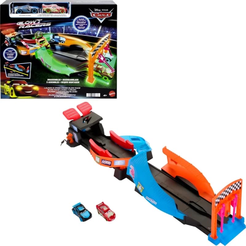 Image of Disney Cars Night Racing Track Multi unisex