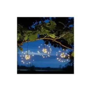 Image of Garden Mile - Triple Starburst Solar LED String Lights