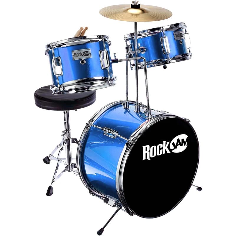 Image of PDT RJ 3 Piece Junior Drum Kit - M Blue
