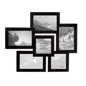 Image of Sass & Belle Black Six Photo Multi Frame